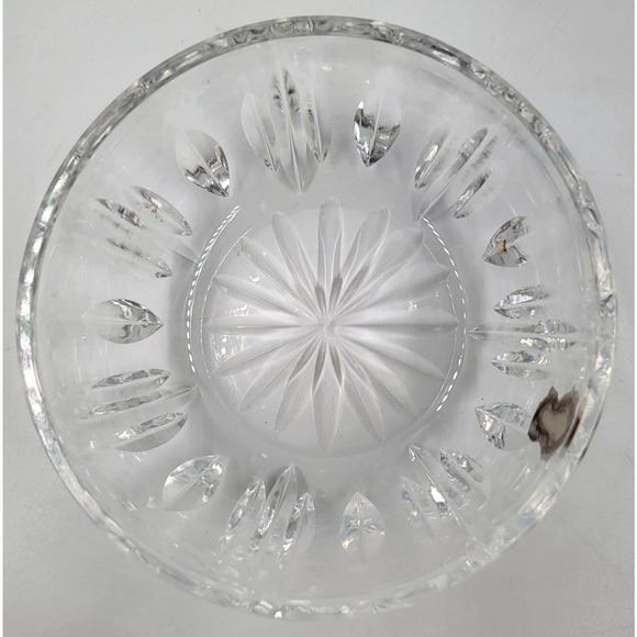 Waterford Crystal Cream & Sugar Set Cut Ireland Heavy Clear Glass Vintage - Picture 13 of 13